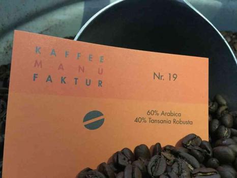 Kaffee-manu-faktur Espresso Nr. 19