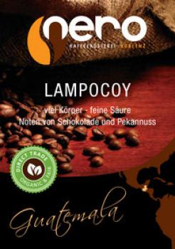 Kaffeerösterei Nero Guatemala | SHB Lampocoy