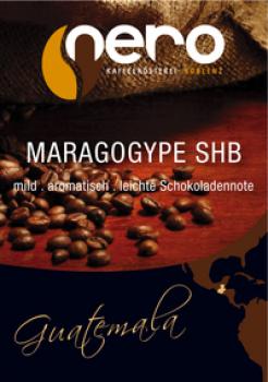 Kaffeerösterei Nero Guatemala | SHB Maragogype