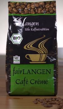 Langen Kaffee fairLANGEN Café Crème BIO fair gehandelt