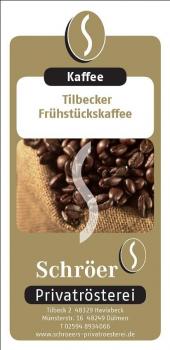 Schröers Privatrösterei Tilbecker Frühstückskaffee